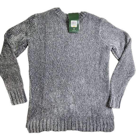 Orvis Womens Grey V-Neck Sweater S 100% Polyester Made In China - Picture 2 of 9